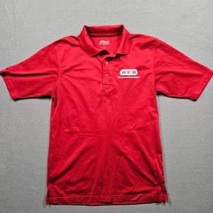 HEB Polo Shirt Womens S Red